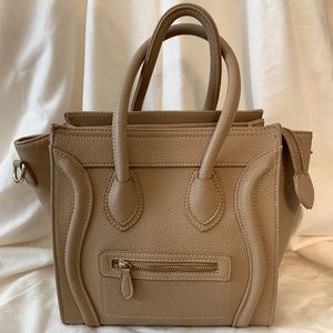 Faux Beige Celine Tote